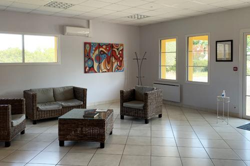 Espace d'accueil